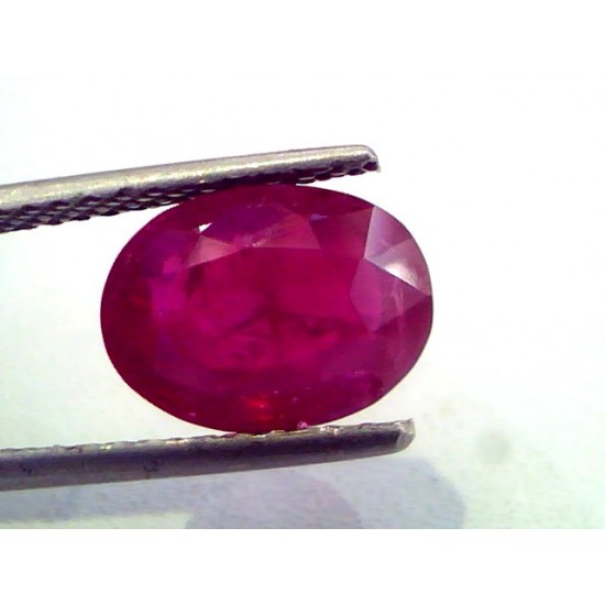 4.53 Ct Unheated Untreated Natural Old Burma Mines Ruby **RARE**