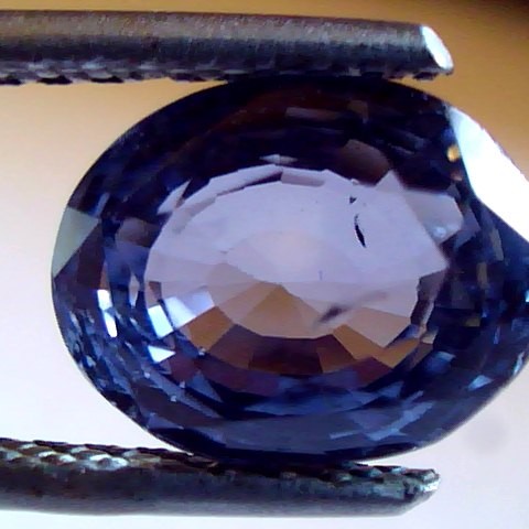 4.54 Ct Unheat Untreat Natural Ceylon Blue Sapphire Neelam Gems