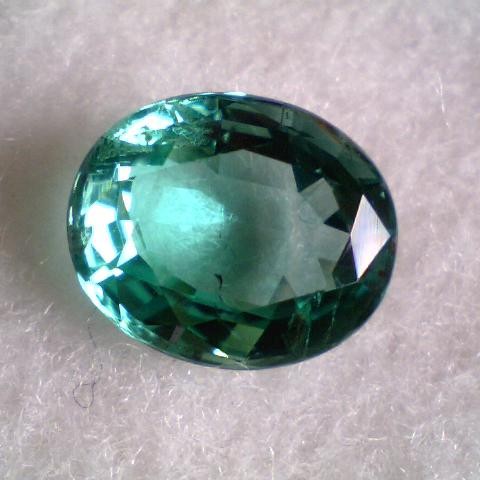 4.40 Ct Unheat Untreat VVS bright Green Zambian Natural Emerald