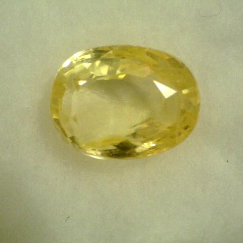 4.30 Ct Unheated Untreated Natural Ceylon Yellow Sapphire 4.30 Ct Unheated Untreated Natural Ceylon Yellow Sapphire