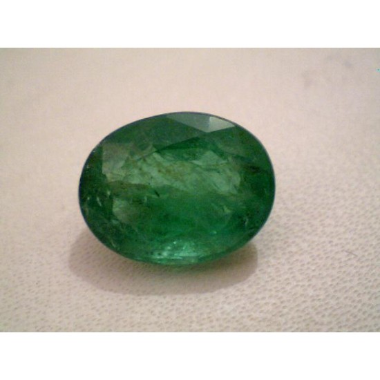 4.60 Carat Natural Untreated Premium Colour Zambian Emerald A+