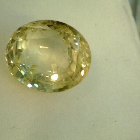 4.64 Carat Unheated Untreated vvs Ceylon Natural Yellow Sapphire 4.64 Carat Unheated Untreated vvs Ceylon Natural Yellow Sapphire