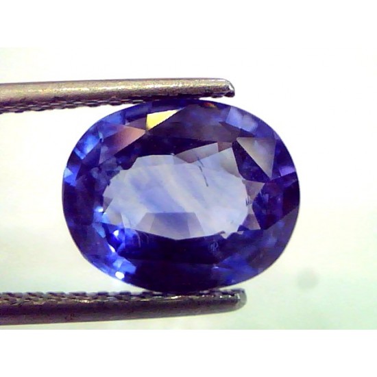 4.75 Ct Unheated Untreated Natural Ceylon Blue Sapphire AAA