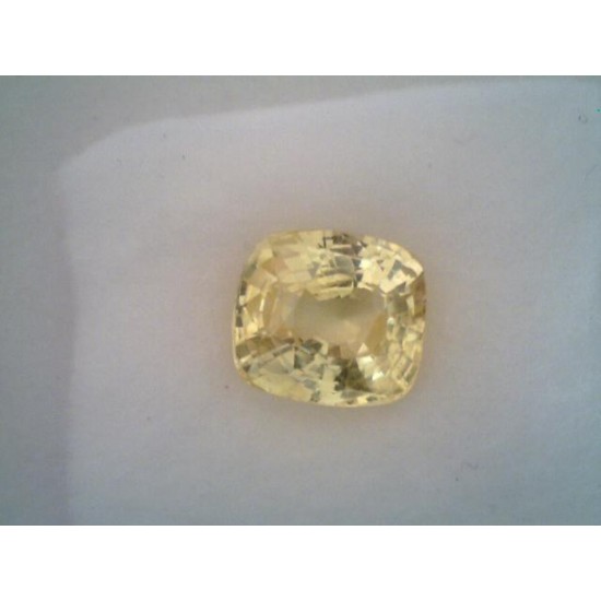 4.77 CT UNHEATED UNTREATED NATURAL CEYLON YELLOW SAPPHIRE,A+++++