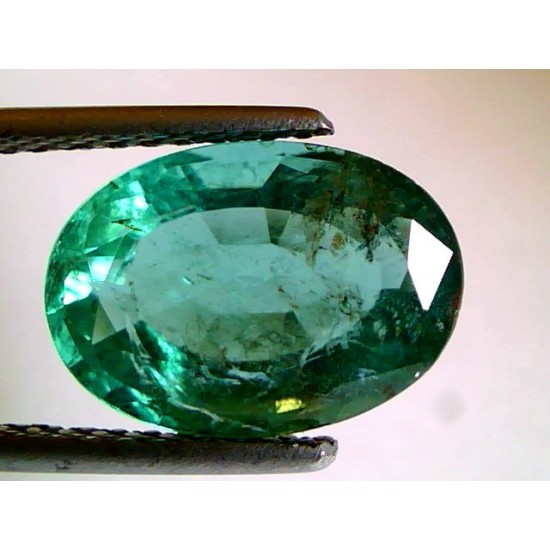 4.85 Ct Untreated Natural Zambian Emerald,Real Panna vvs clean