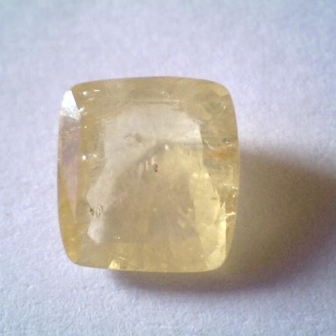 4.95 Ct Unheated Untreated Natural Ceylon Yellow Sapphire Gems 4.95 Ct Unheated Untreated Natural Ceylon Yellow Sapphire Gems