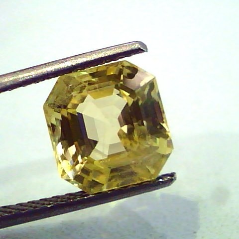 5 Ct Unheated Untreated Natural Ceylon Yellow Sapphire Pukhraj