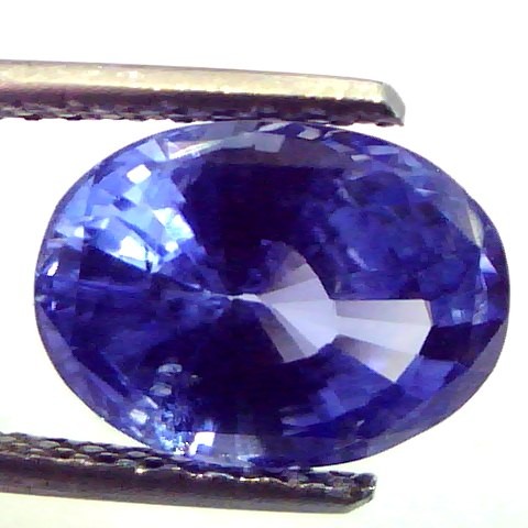 5.06 Ct Untreated Top Cut/Colour Natural Ceylon Blue Sapphire AA