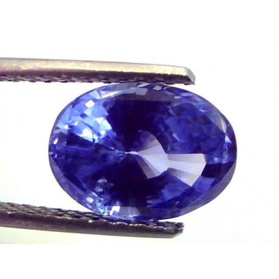 5.06 Ct Untreated Top Cut/Colour Natural Ceylon Blue Sapphire AA