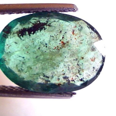 5 Ct Untreated Natural Zambian Emerald Panna Mercury Gemstone
