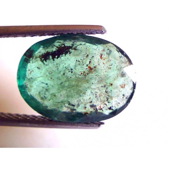 5 Ct Untreated Natural Zambian Emerald Panna Mercury Gemstone