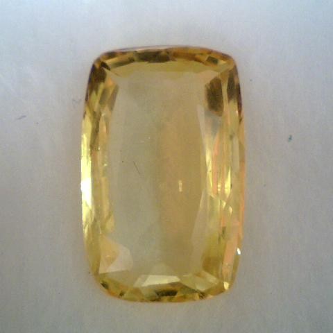 5.40 CT UNHEATED UNTREATED CEYLON NATURAL YELLOW SAPPHIRE A+++++ 5.40 CT UNHEATED UNTREATED CEYLON NATURAL YELLOW SAPPHIRE A+++++