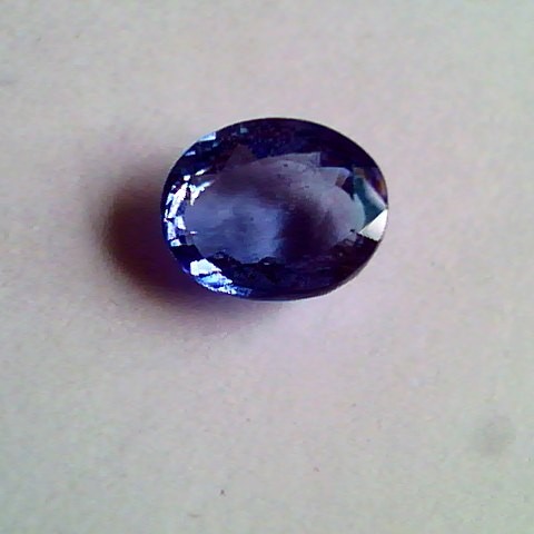 5.15 Ct Unheat Untreat Natural Ceylon Blue Sapphire Neelam Gems
