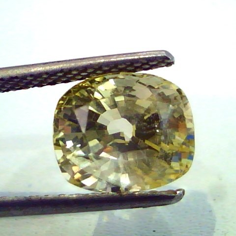 5.21 Ct Unheated Natural Ceylon Yellow Sapphire/Pukhraj A++