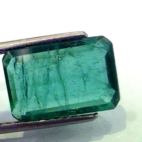 5.40 Ct Unheated Natural Zambian Green Emerald Gemsotne AA