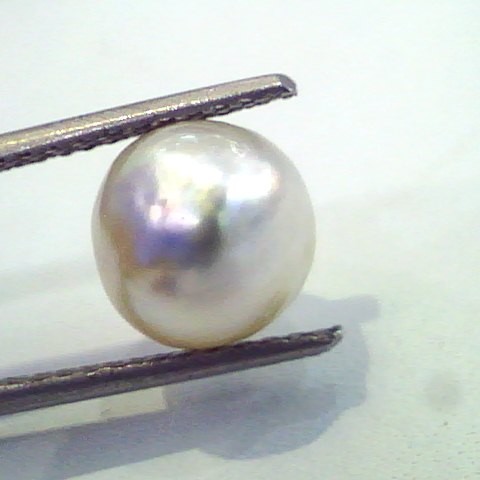 5.28 Carat Natural Certified Real South Sea Pearl,Certified Moti