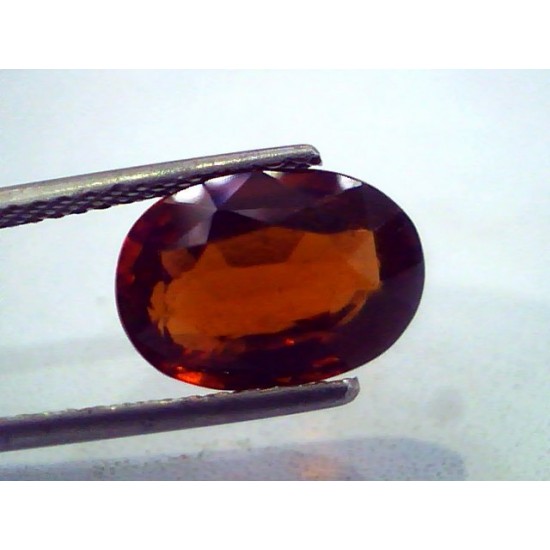 5.55 Ct Untreated Natural Ceyloni Gomedh Gemstone/Hessonite AAA