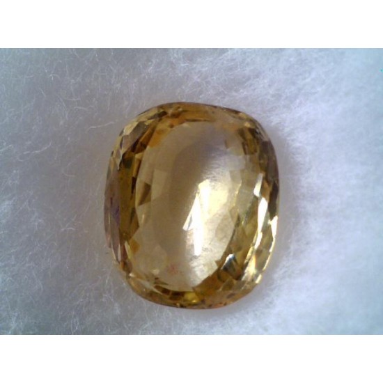 5.50 Ct Unheated Untreated Natural Ceylon Yellow Sapphire A+++++