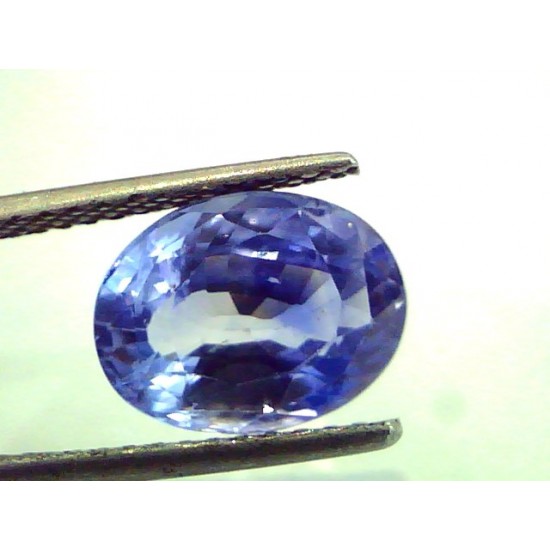 5.51 Ct IGI Certified Kashmir Origin Unheated Blue Sapphire Gems
