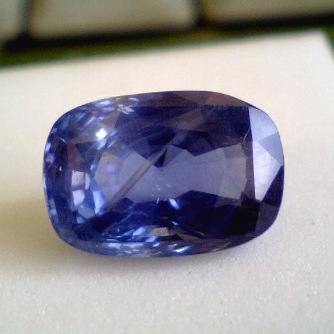 5.53 Ct Unheated Untreated Natural Ceylon Blue Sapphire
