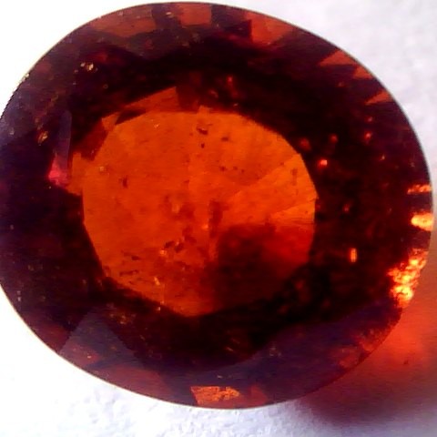 5.55 Ct Untreated Natural Ceylon Hessonite Gomedh Rahu Gemstone