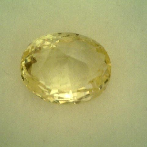 5.58 Ct Unheated Untreated Natural Srilanka Yellow Sapphire 5.58 Ct Unheated Untreated Natural Srilanka Yellow Sapphire