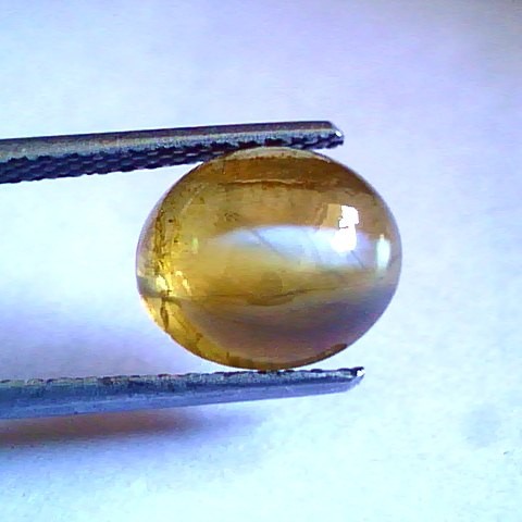 5.64 Ct Untreated Kanak Khet Green Chrysoberyl Cats Eye *RARE*