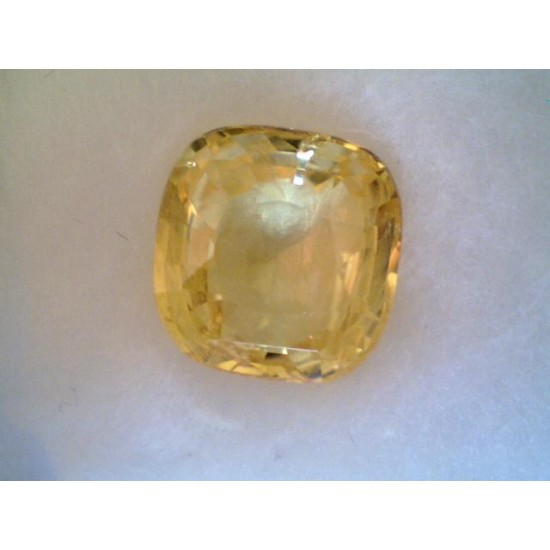 5.66 Ct Unheated Untreated Natural Ceylon Yellow Sapphire Gems
