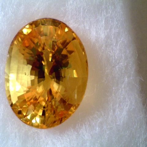 5.77 Ct Top Grade Untreated Natural Ceylon Yellow Sapphire Gems 5.77 Ct Top Grade Untreated Natural Ceylon Yellow Sapphire Gems