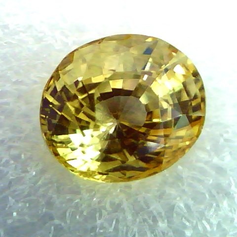 5.95 Ct Unheated Untreated Natural Ceylon Yellow Sapphire AAA