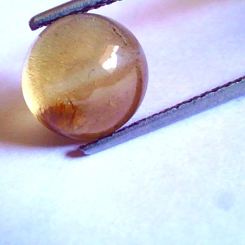 6.10 Ct Untreated Kanak Khet Green Chrysoberyl Cats Eye *RARE*