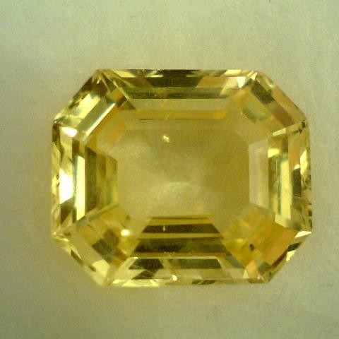 6.13 Ct Unheated Untreated Natural Ceylon Yellow Sapphire- BEST 6.13 Ct Unheated Untreated Natural Ceylon Yellow Sapphire- BEST