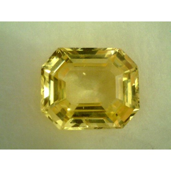 6.13 Ct Unheated Untreated Natural Ceylon Yellow Sapphire- BEST