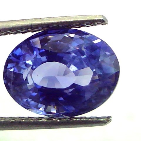 6.19 Ct GII Certified Unheated Natural Ceylon Blue Sapphire AAAA