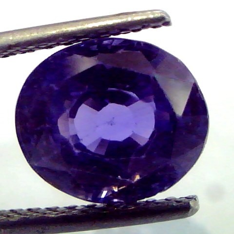 6.19 Ct IGI Certified Unheated Natural Madagaskar Blue Sapphire
