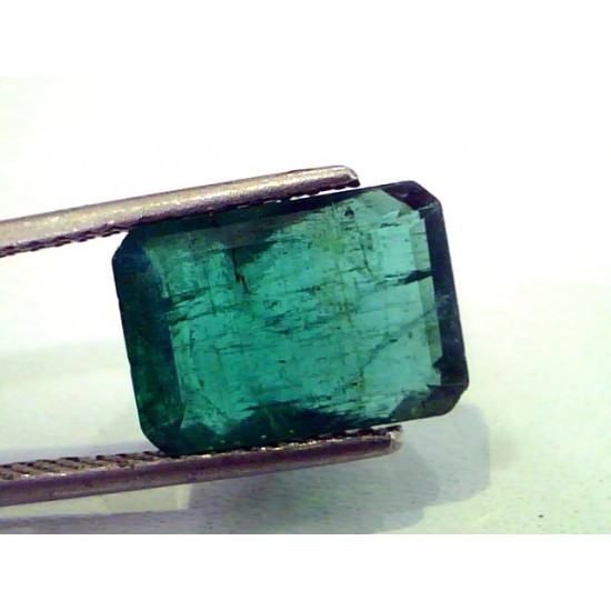 6.30 Ct Unheated Natural Zambian Green Emerald Gemsotne AA