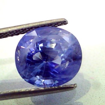 6.40 Ct Unheated Untreated Natural Ceylon Blue Sapphire Neelam