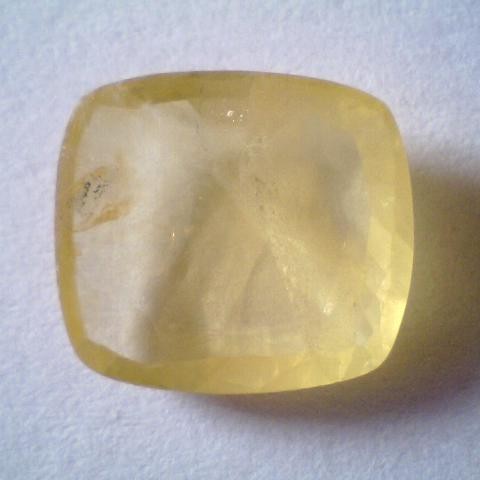 6.50 Ct Unheated Untreated Natural Ceylon Yellow Sapphire Gems 6.50 Ct Unheated Untreated Natural Ceylon Yellow Sapphire Gems