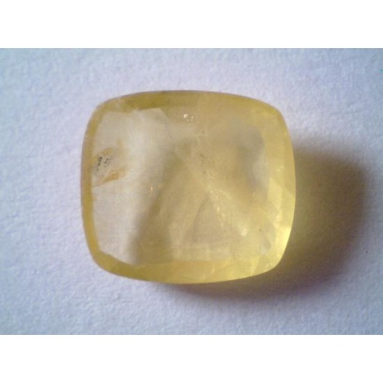 6.50 Ct Unheated Untreated Natural Ceylon Yellow Sapphire Gems