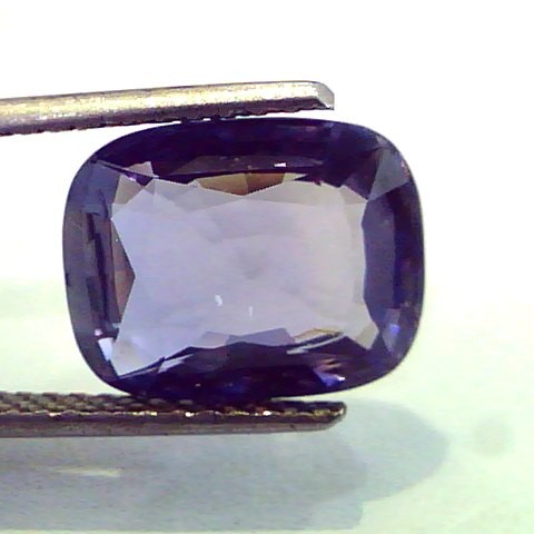 6.53 Ct IGI Certified Unheat Natural Blue Sapphire/Mayuri Neelam