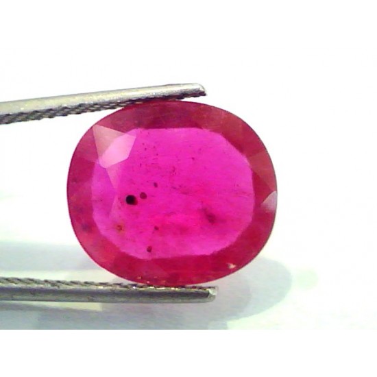 6.55 Ct Natural New Burma Ruby,Real Manik Gemstones VS Qquality