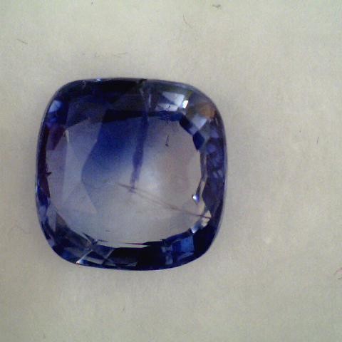 6.60 Ct Untreated Natural Ceylon Blue Sapphire Real Neelam Stone 6.60 Ct Untreated Natural Ceylon Blue Sapphire Real Neelam Stone