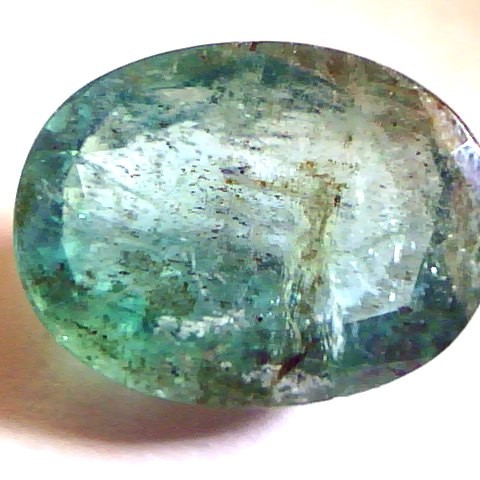 6.80 Ct Untreated Natural Zambian Emerald Panna Mercury Gemstone