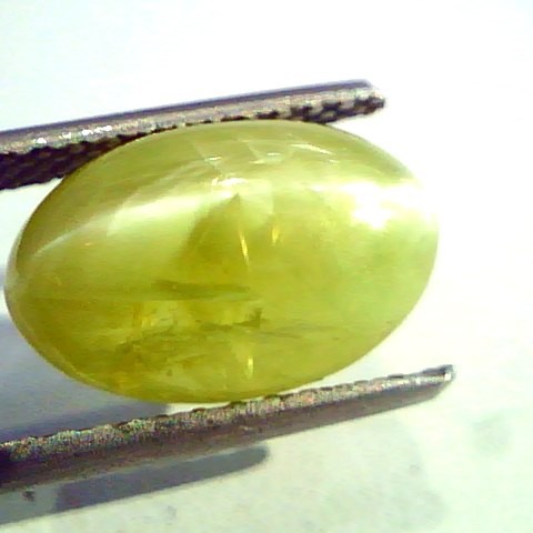6.93 Ct Top Grade IGI Certified Natural Chrysoberyl Cats Eye AAA