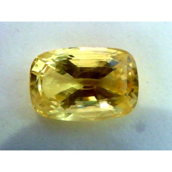 7.08 Ct Top Grade Unheated Natural Ceylon Yellow Sapphire AAAAA