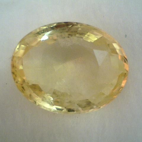 7.15 Ct Unheated Untreated Natural Ceylon Yellow Sapphire A+++++ 7.15 Ct Unheated Untreated Natural Ceylon Yellow Sapphire A+++++