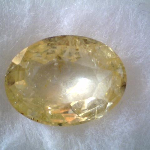 7.2 Ct Unheated Untreated Natural Ceylon Yellow Sapphire,Pukhraj 7.2 Ct Unheated Untreated Natural Ceylon Yellow Sapphire,Pukhraj