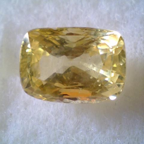 7.20 Ct Unheated Untreated Natural Ceylon Yellow Sapphire Gems 7.20 Ct Unheated Untreated Natural Ceylon Yellow Sapphire Gems