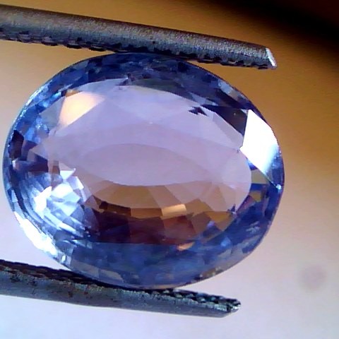 7.28 Ct Unheated Untreated Natural Ceylon Blue Sapphire Neelam