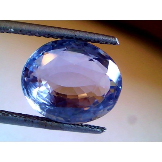 7.28 Ct Unheated Untreated Natural Ceylon Blue Sapphire Neelam